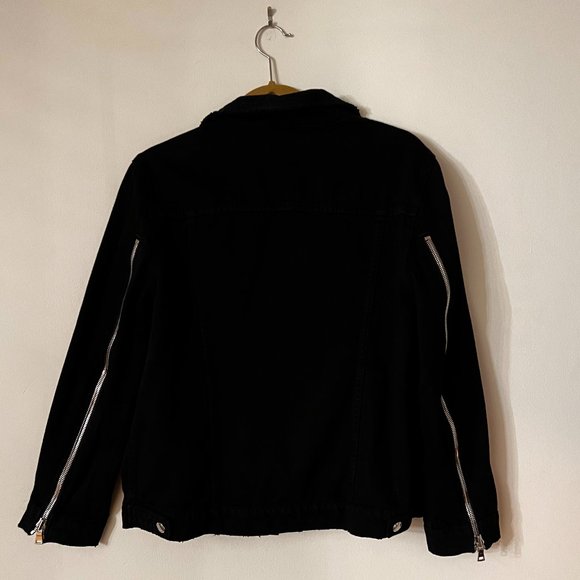 Good American The Exposed Zip Jacket - Picture 4 of 5